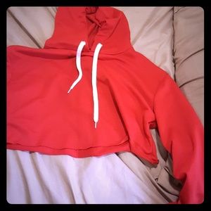 Cropped hoodie